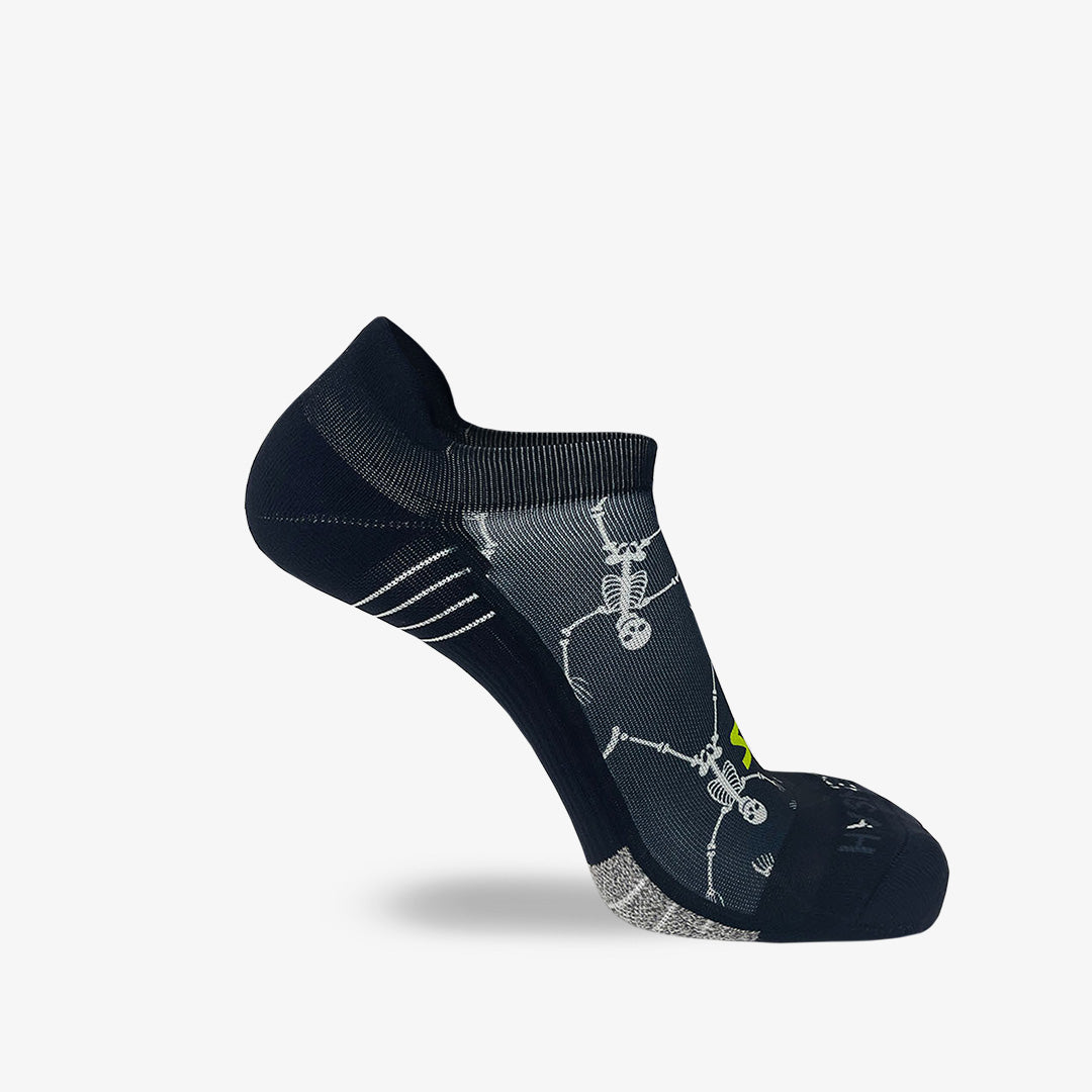 Skeletons Running Socks (No Show)Socks - Zensah