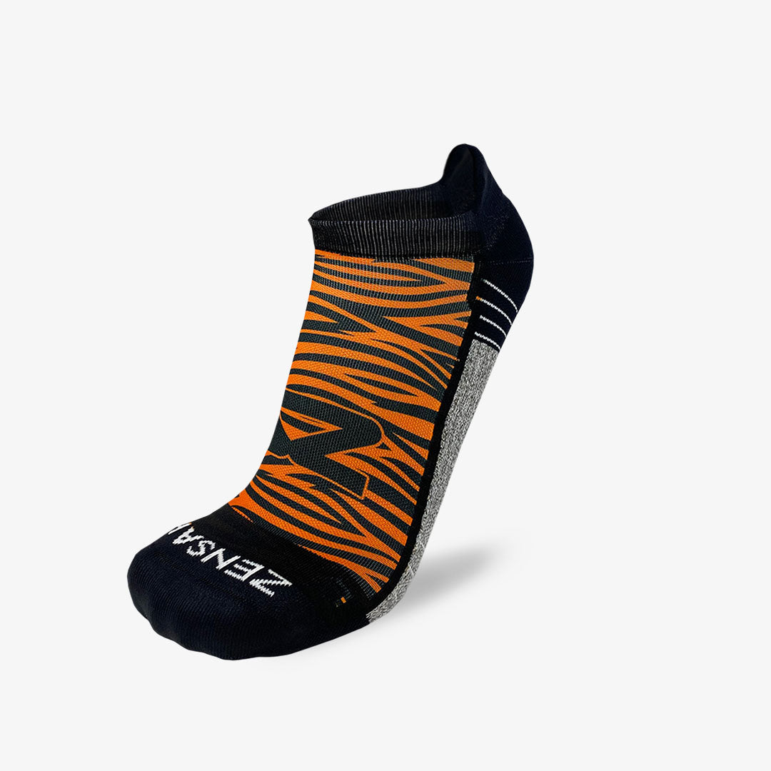 Tiger Print Running Socks (Mini-Crew)