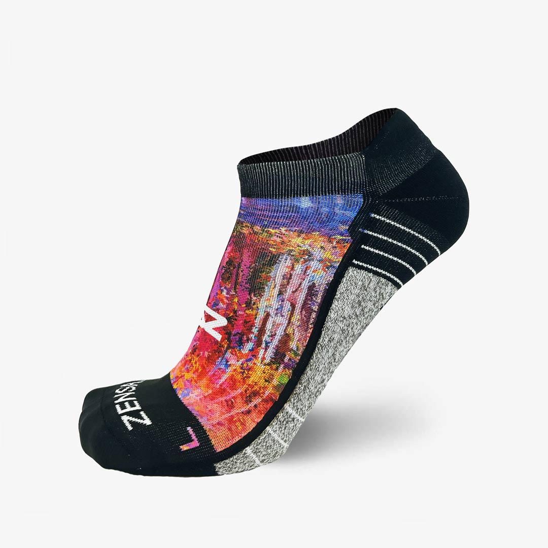 Fall Trees Running Socks (No Show)Socks - Zensah