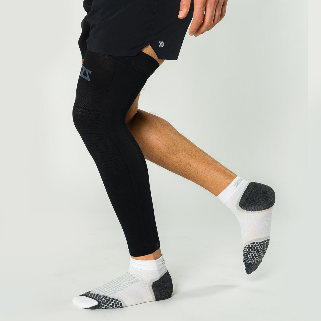 1 Pair Compression Leg Sleeve Full Length Leg Sleeves Sports Cycling Leg  Sleeves for Men Women, Running, Basketball