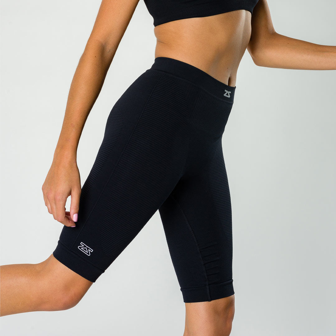 Wrap Compression Shorts - Women's Sportswear Aids in Recovery - SPRHRA