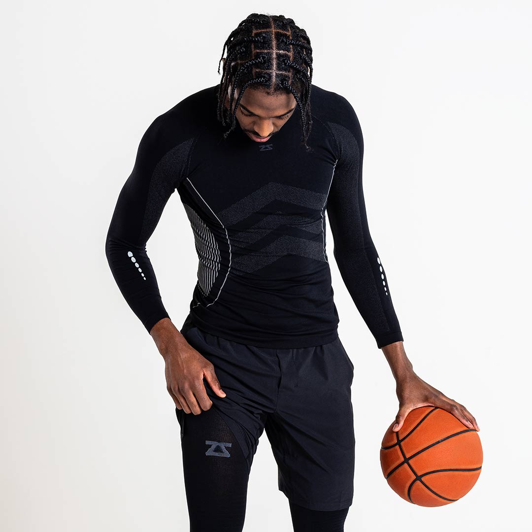 Justin Holiday Collection: Bold Compression Long Sleeve ShirtShirts - Zensah