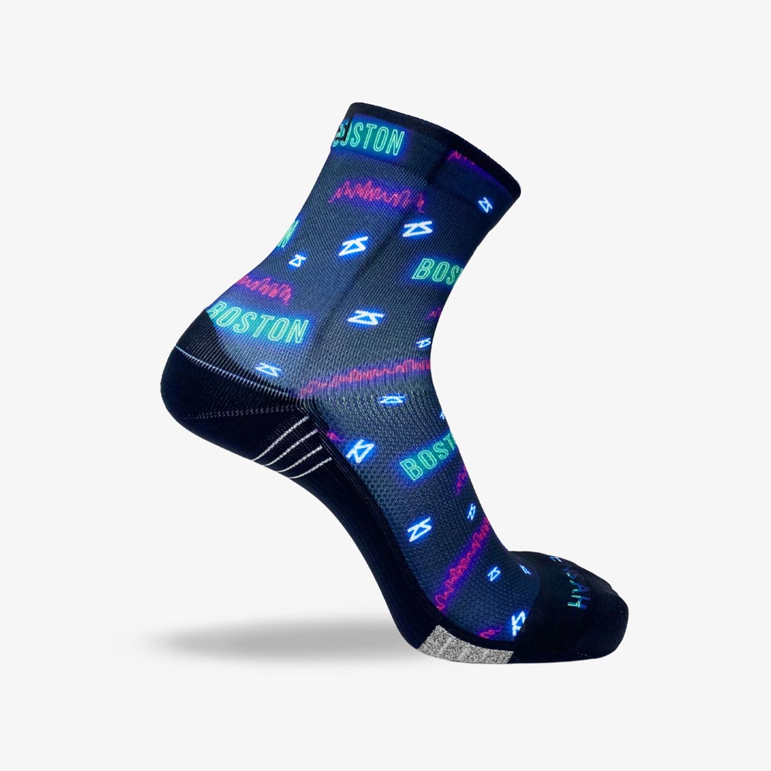 Neon Boston Socks (Mini-Crew)Socks - Zensah