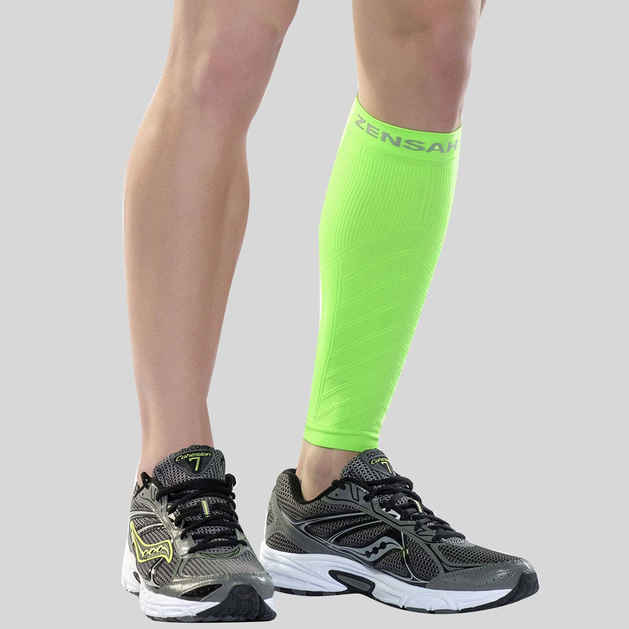 Calf Compression Sleeve Socks Men Women Shin Splint Leg Running Brace S-4XL