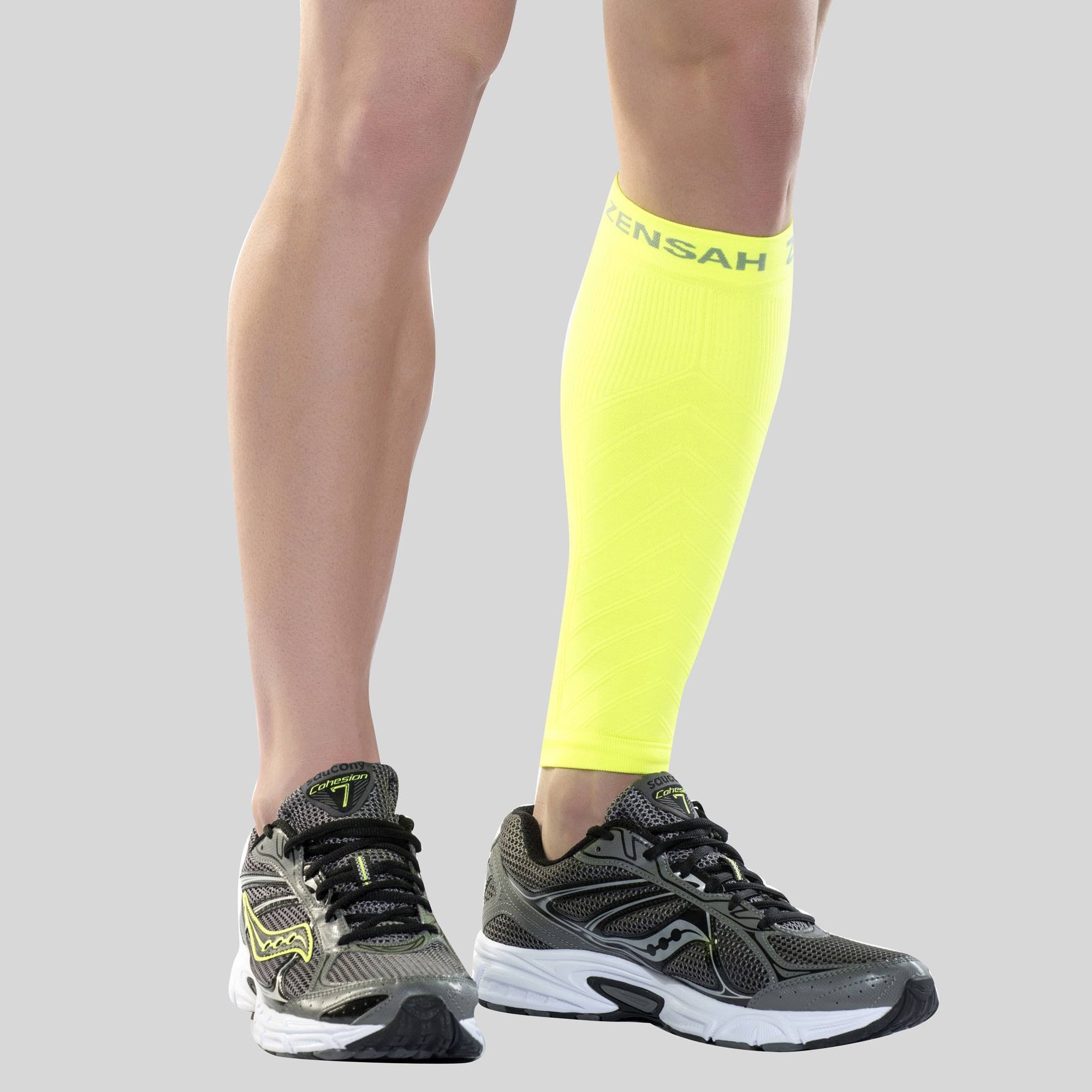 Zensah Ultra Compression Leg Sleeves for Running, Shin Splint Relief,  White,Small : Buy Online at Best Price in KSA - Souq is now :  Health