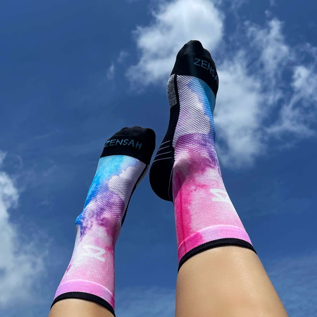 Colorful running online socks