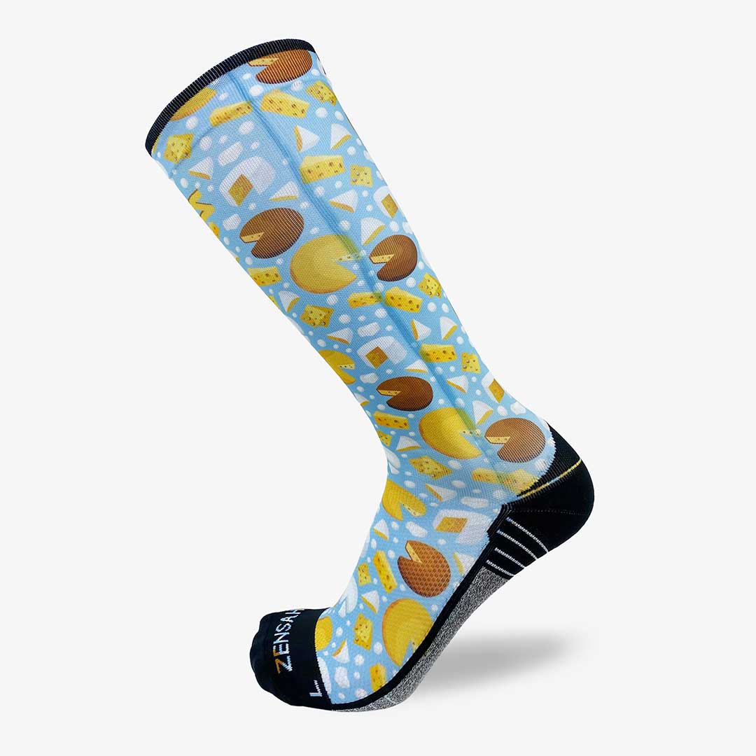 Cheese Compression Socks (Knee-High)Socks - Zensah