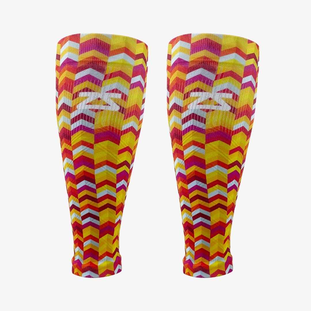 Chevrons Compression Leg SleevesLeg Sleeves - Zensah