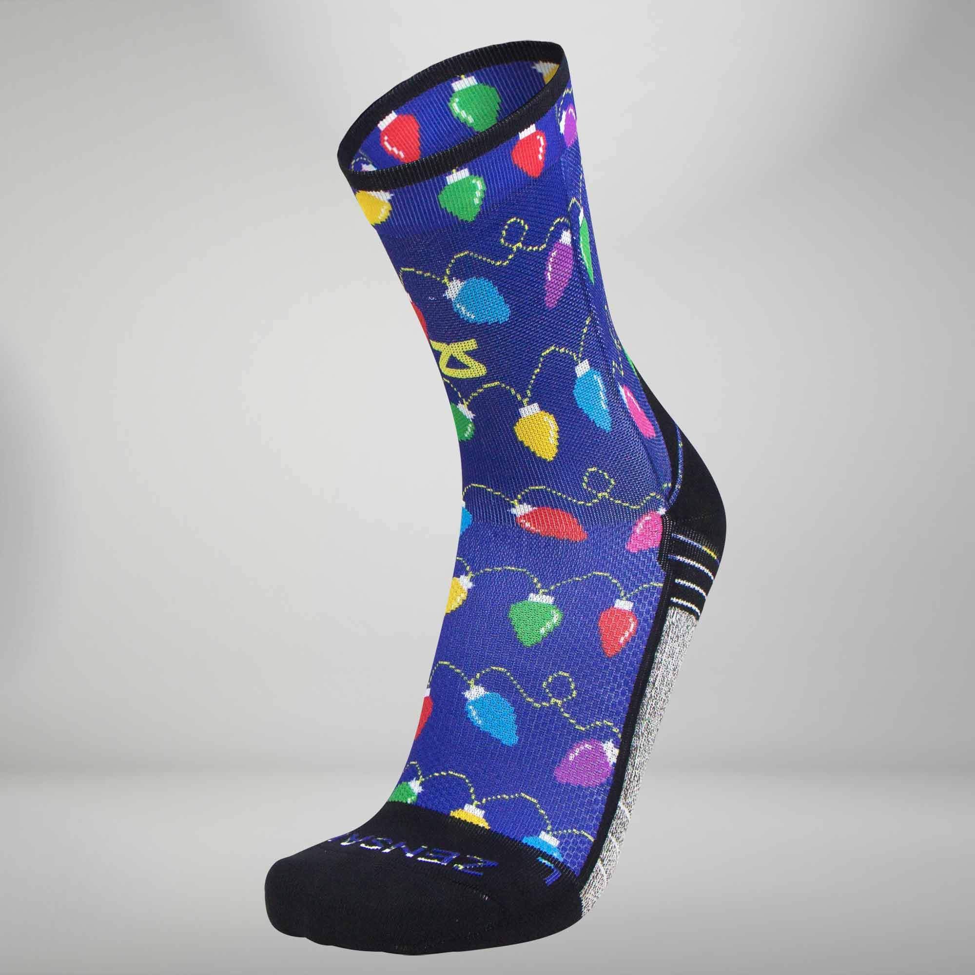 Christmas Lights Socks (Mini Crew)Socks - Zensah