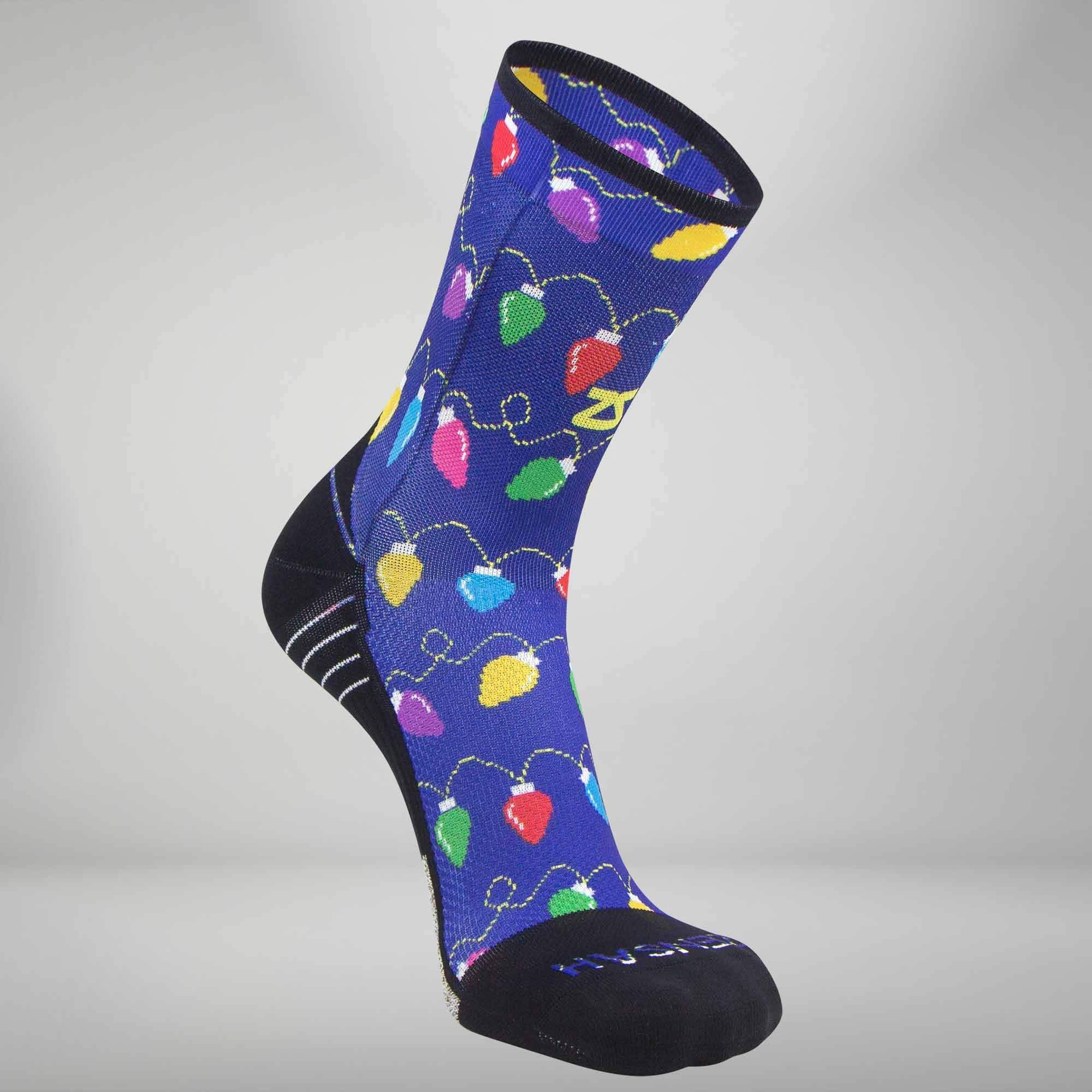 Christmas Lights Socks (Mini Crew)Socks - Zensah