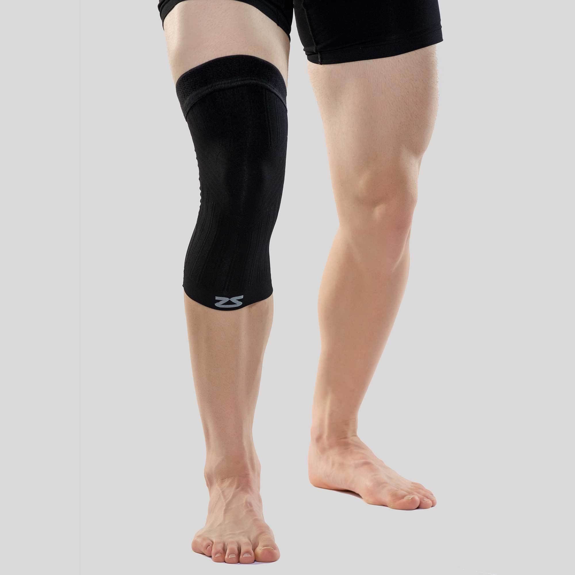 Zensah Full Leg Compression Sleeve Basketball (Medium, Black) : :  Clothing & Accessories
