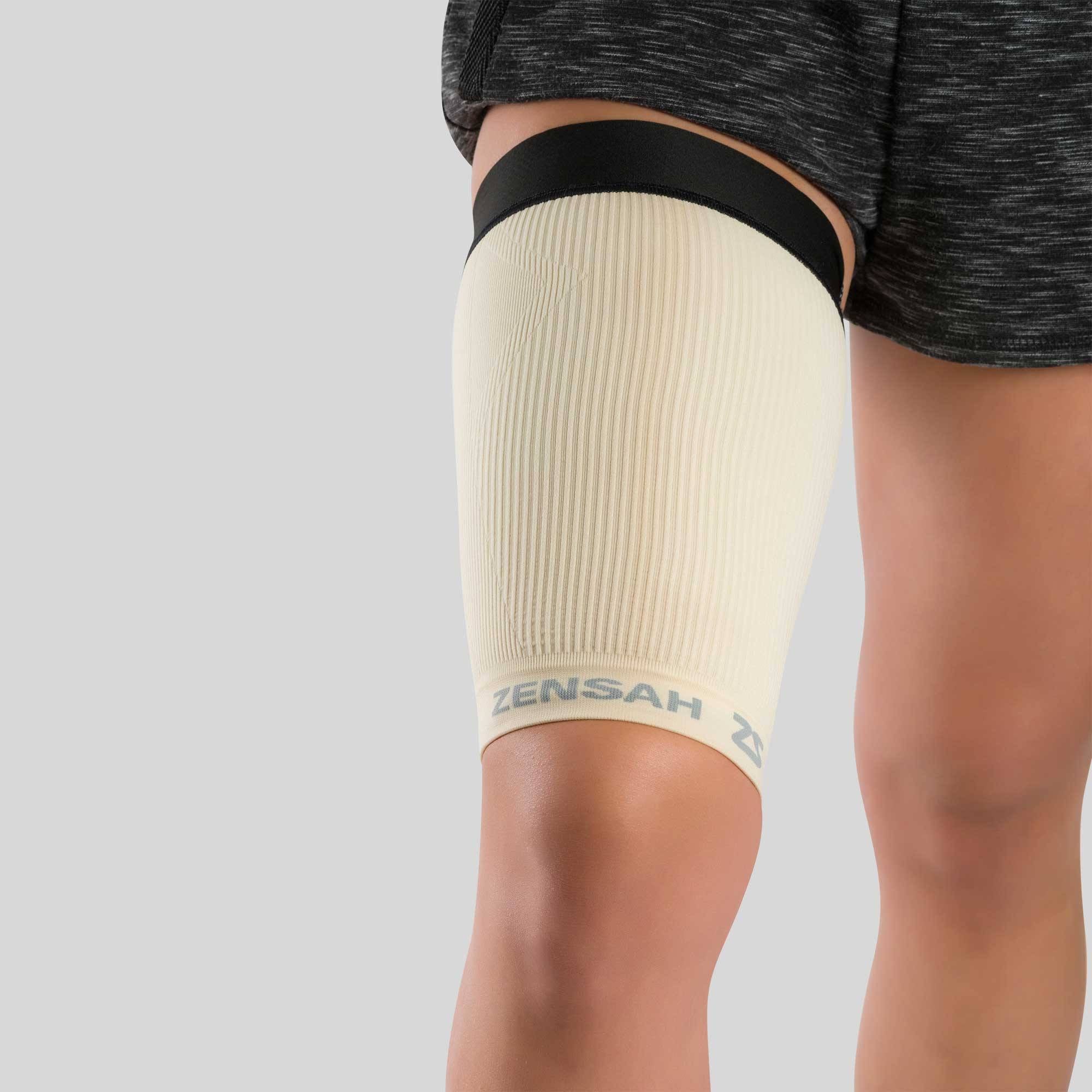 Thigh Compression Sleeves 1PC Hamstring Quad Wrap Thigh Supp - Inspire  Uplift