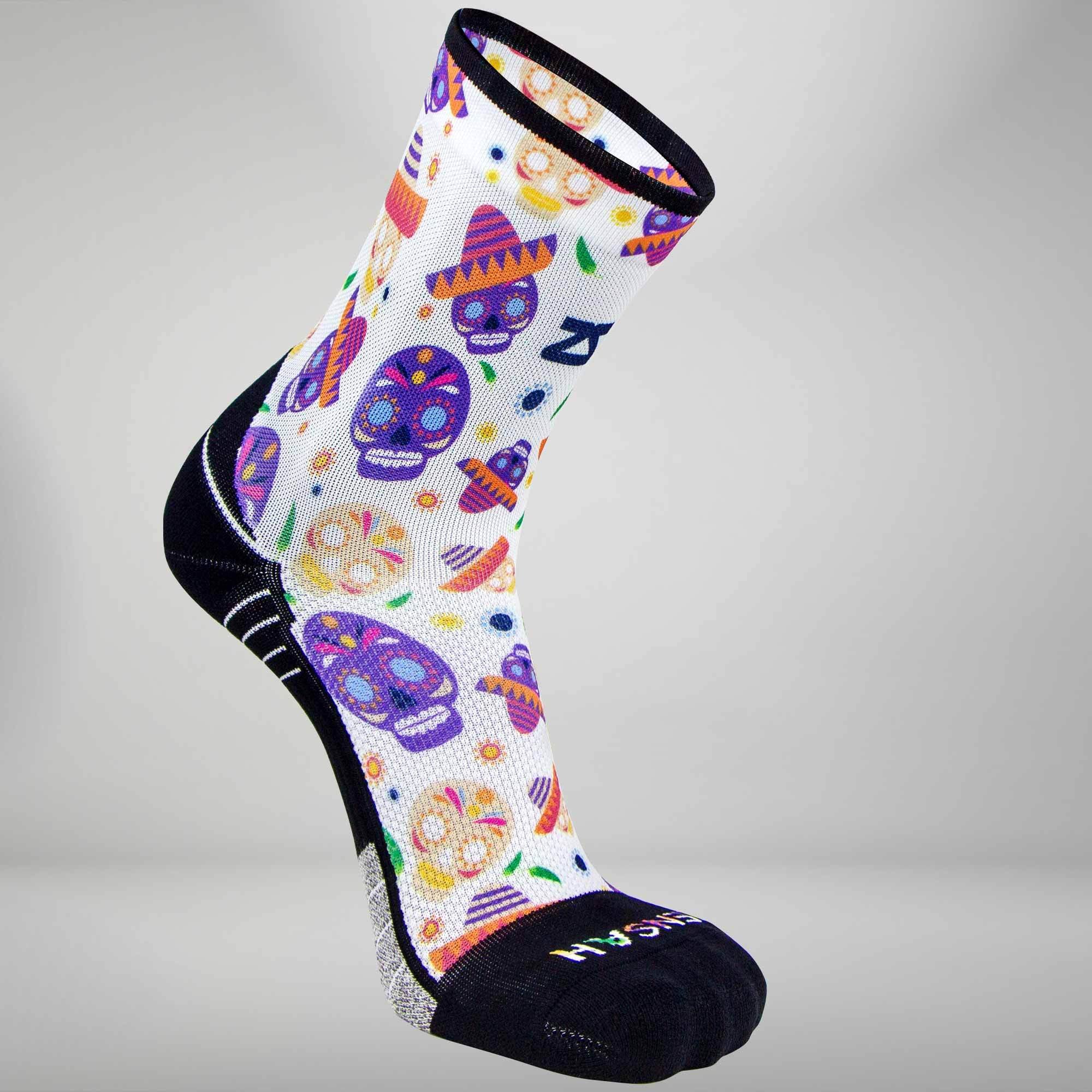 Day Of The Dead Doodle Socks (Mini Crew)Socks - Zensah