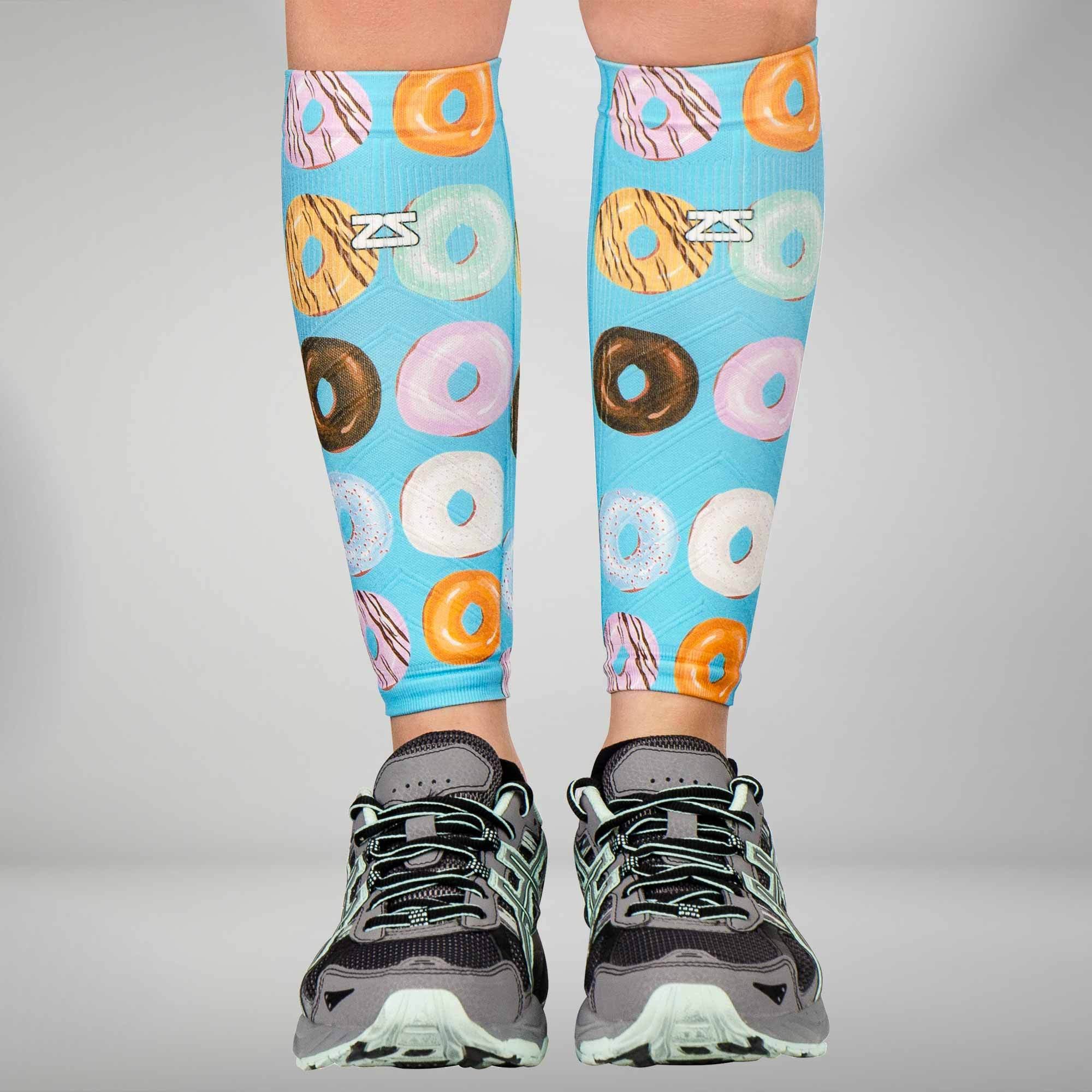 Muscles & Donuts Donut Leggings in Pink XL