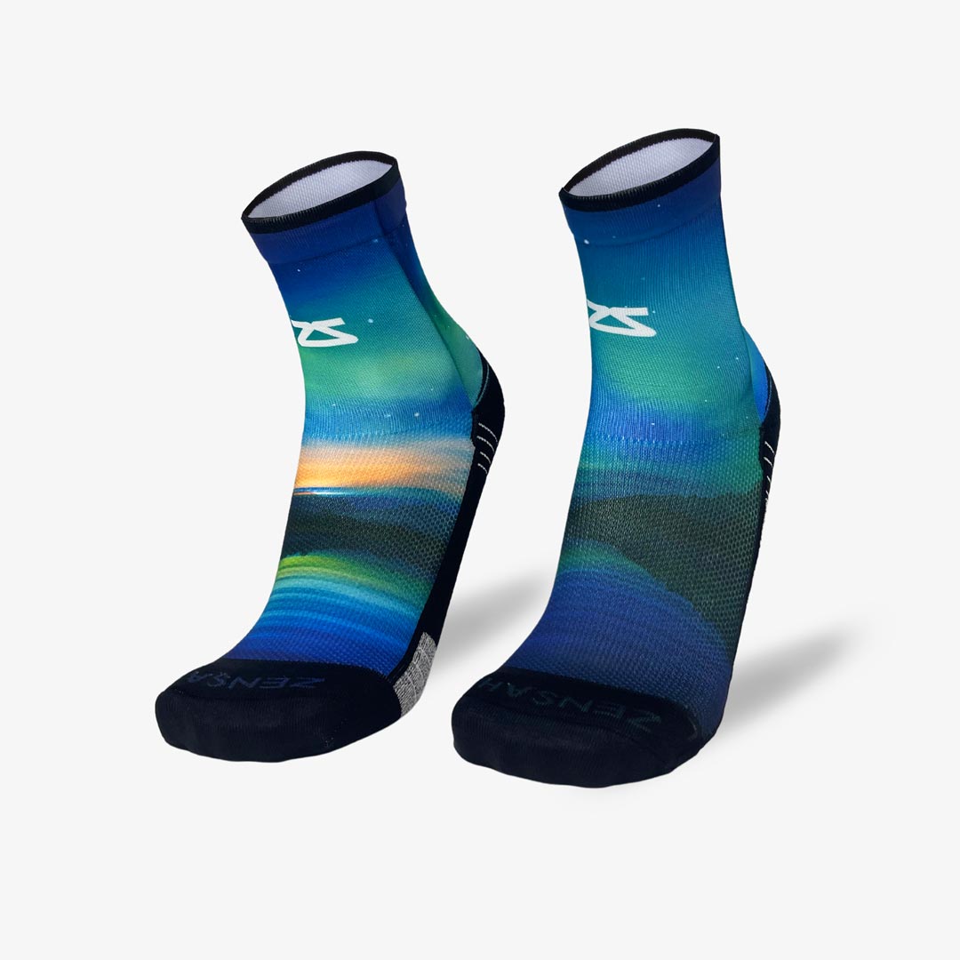 Lake Aurora Socks (Mini-Crew)Socks - Zensah