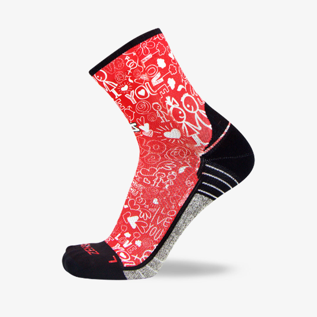 Love Socks (Mini-Crew)Socks - Zensah