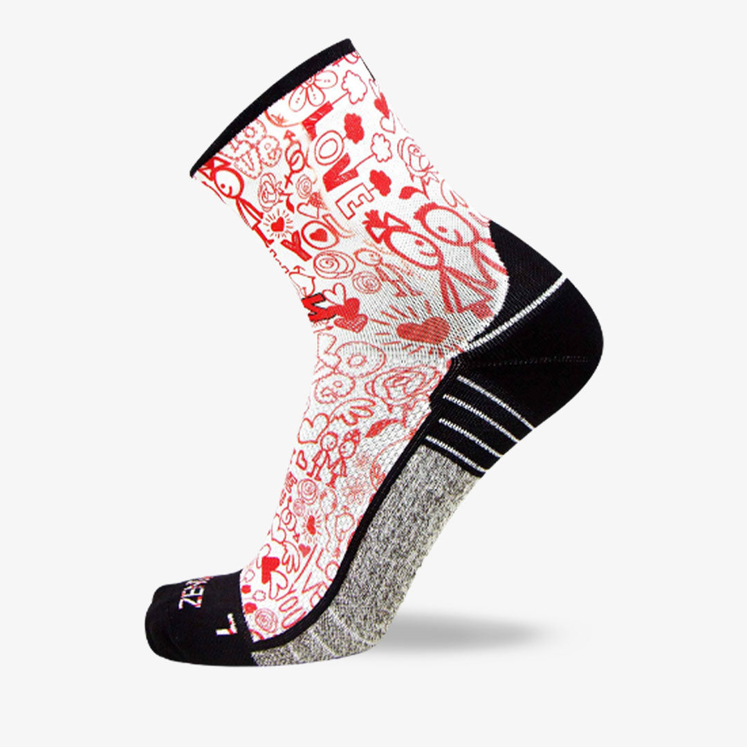 Love Socks (Mini-Crew)Socks - Zensah