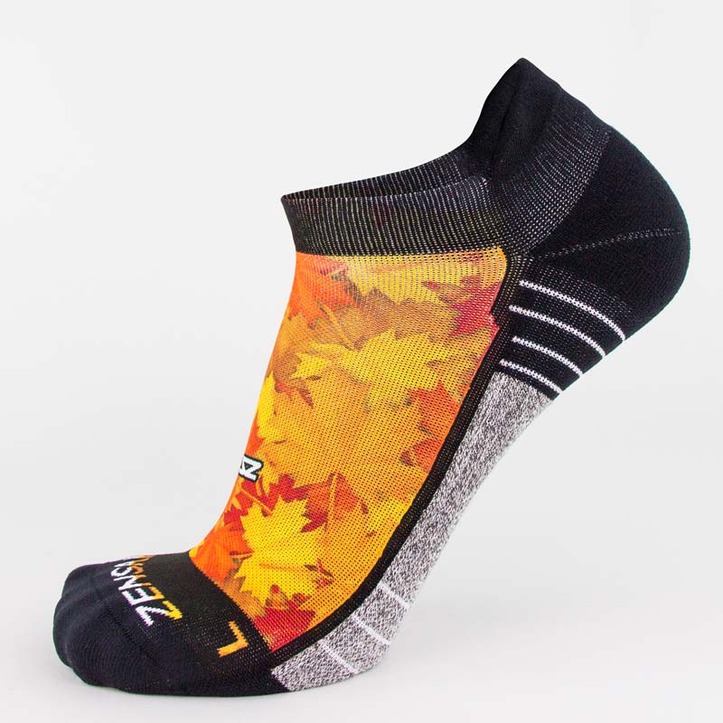 Maple Leaves Running Socks (No Show) - Zensah