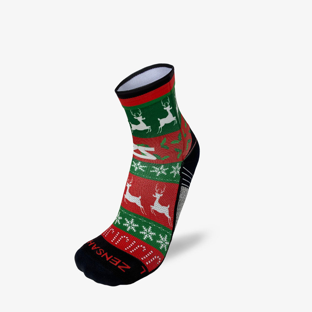 Funky Christmas Sweater Socks (Mini Crew)Socks - Zensah