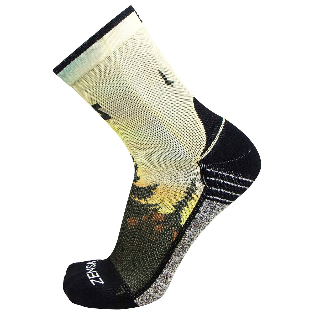 Mountain Sunset Socks (Mini-Crew)Socks - Zensah