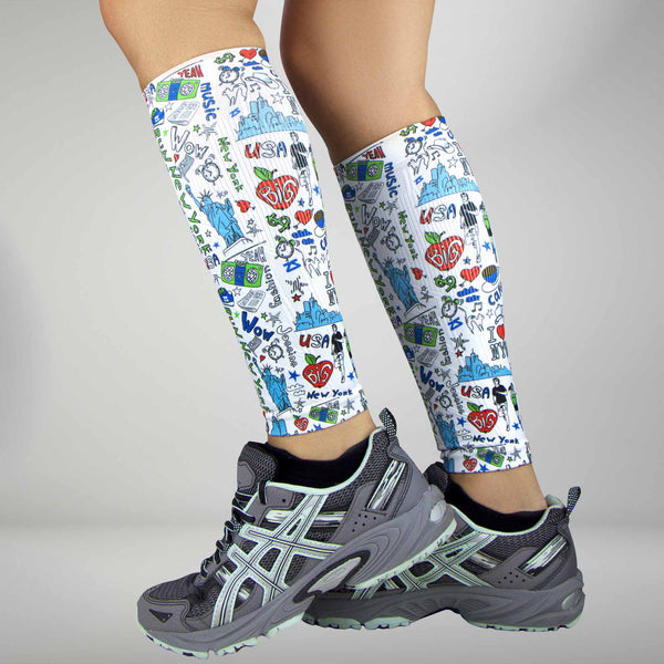 New York Compression Leg Sleeves - Marathon Running | Zensah