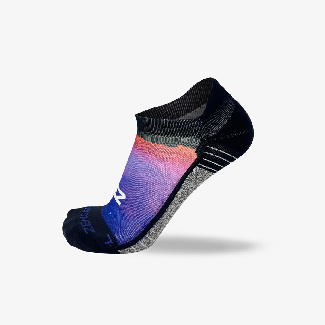 Night Sky Running Socks (No Show)Socks - Zensah