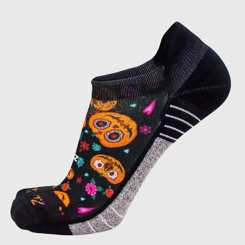 Pumpkins Running Socks (No Show) - Zensah