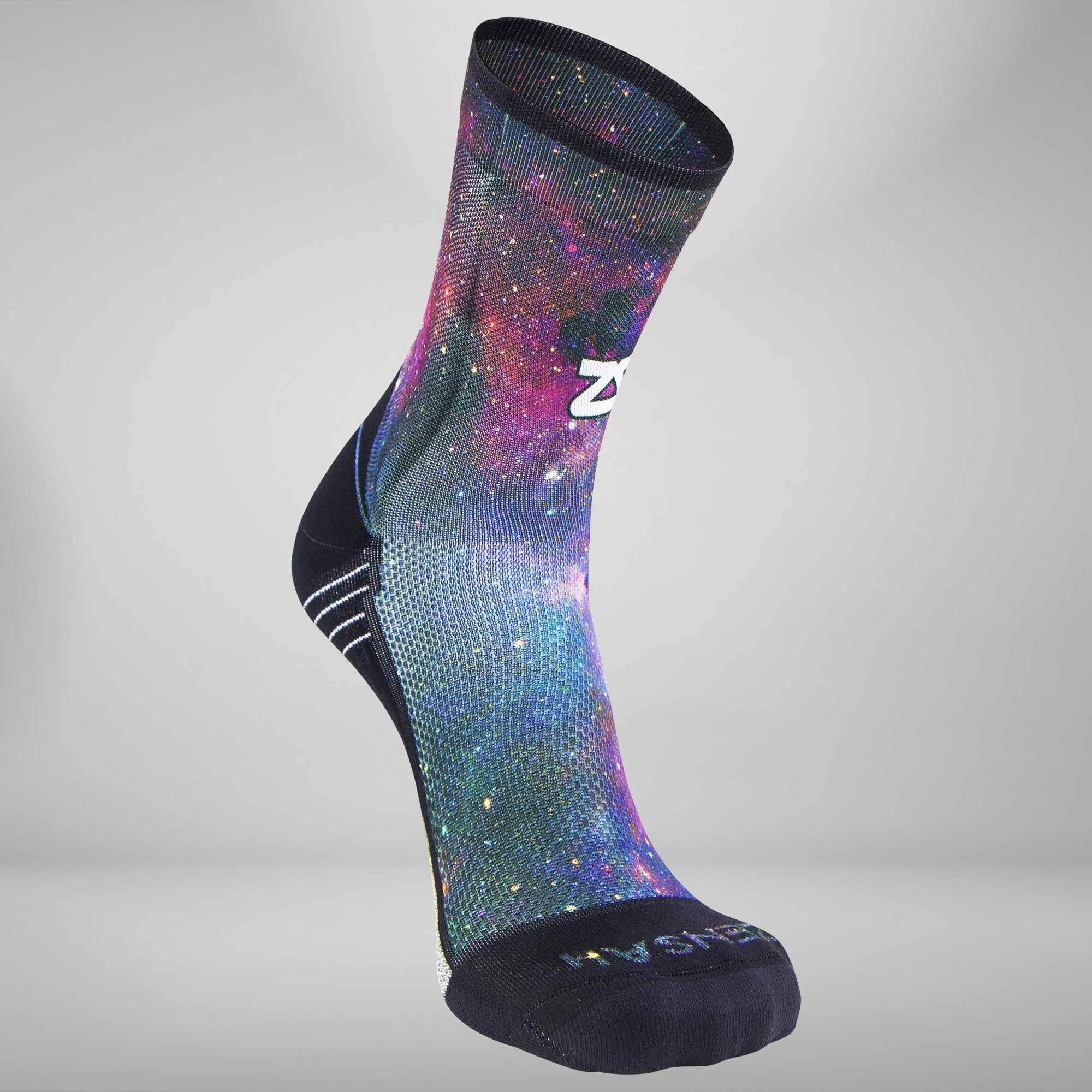 Space Nebula Socks (Mini Crew)Socks - Zensah