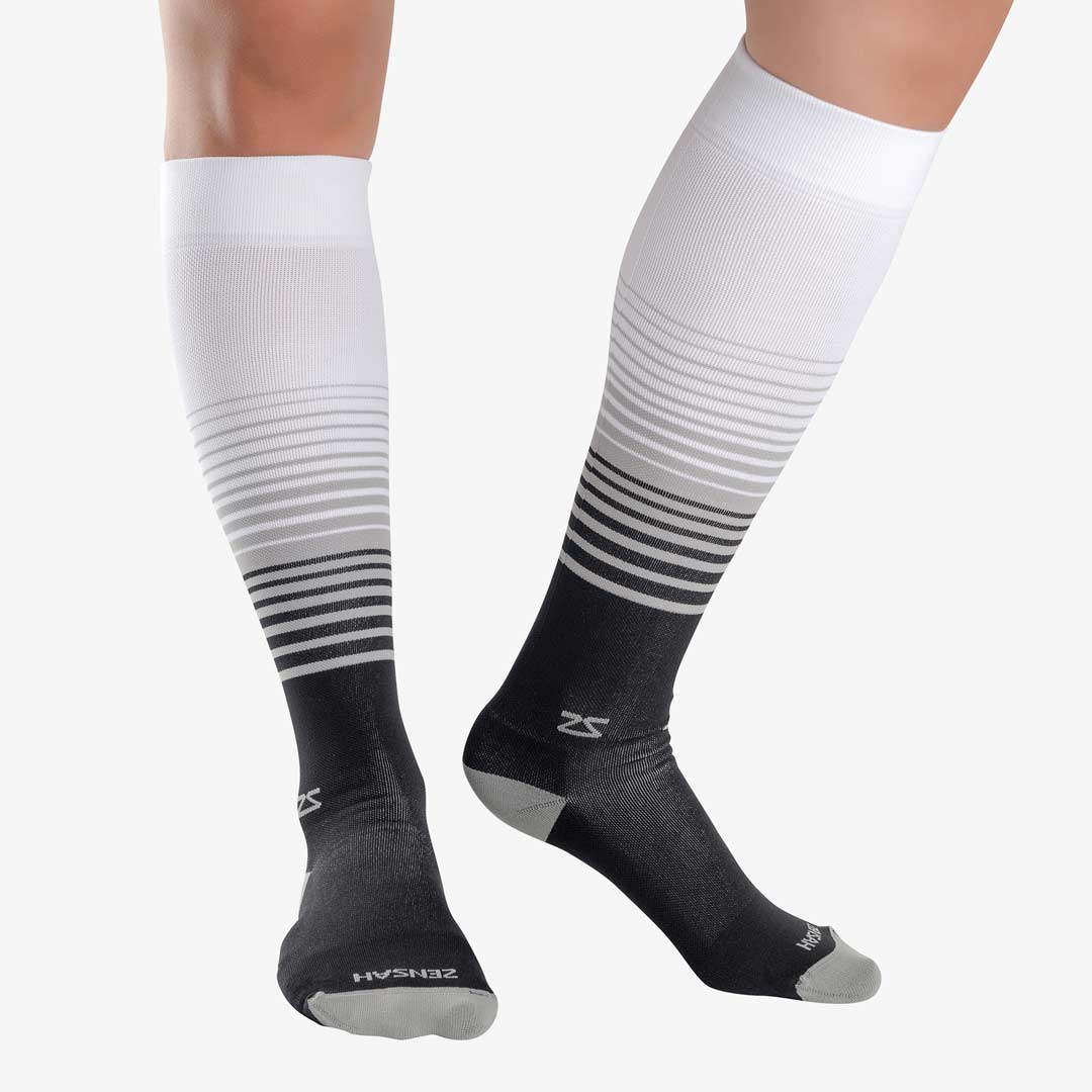 MLB Compression Socks, Chicago White Sox - Classic Stripe S/M