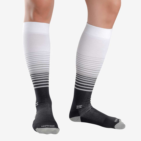 MLB Compression Socks, Chicago White Sox - Classic Stripe S/M