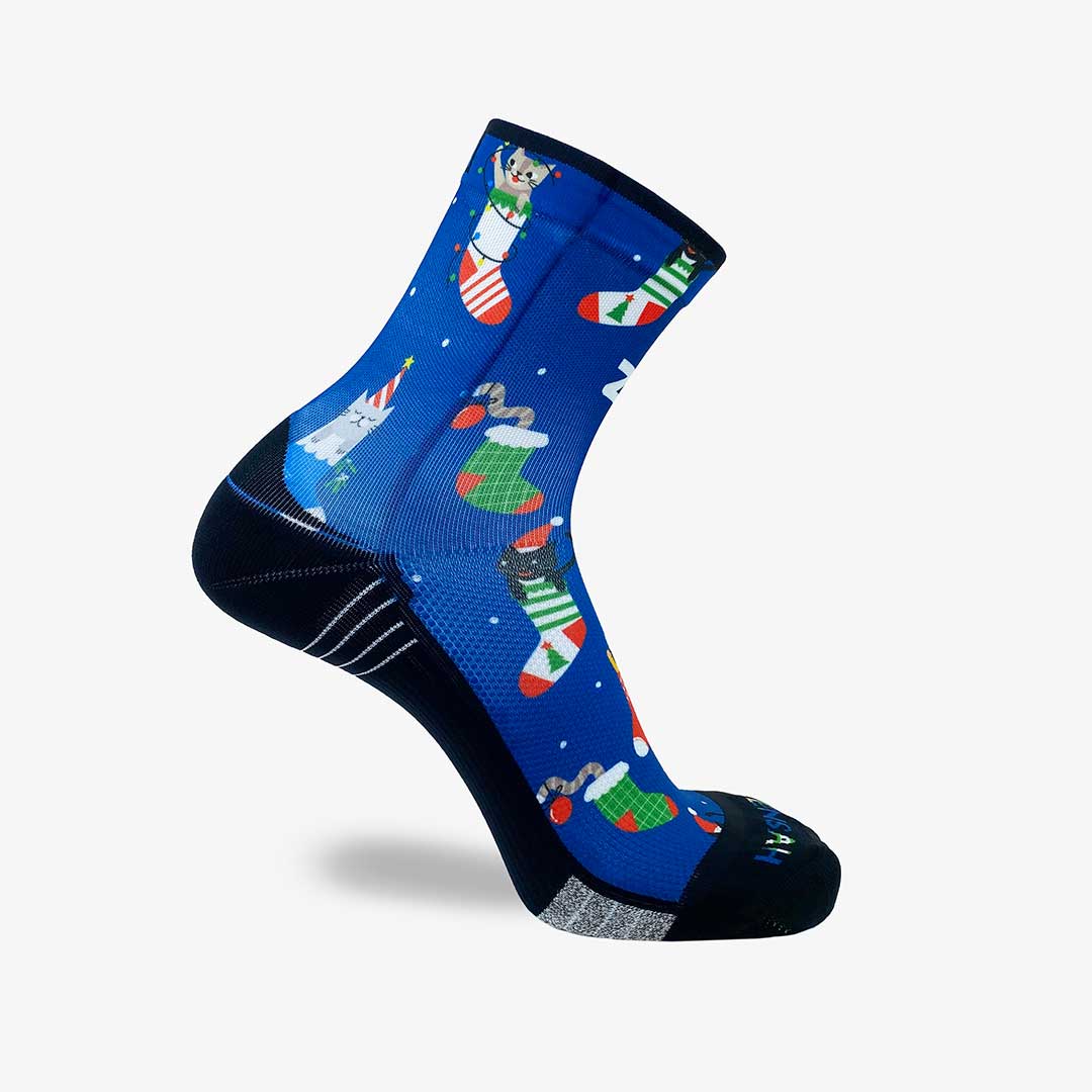 Xmas Cats Socks (Mini Crew)Socks - Zensah