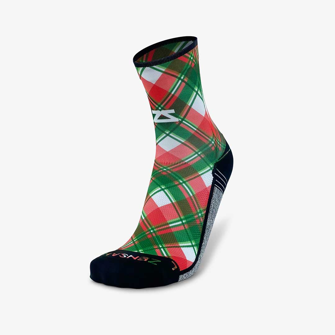 Xmas Plaid Socks (Mini Crew)Socks - Zensah